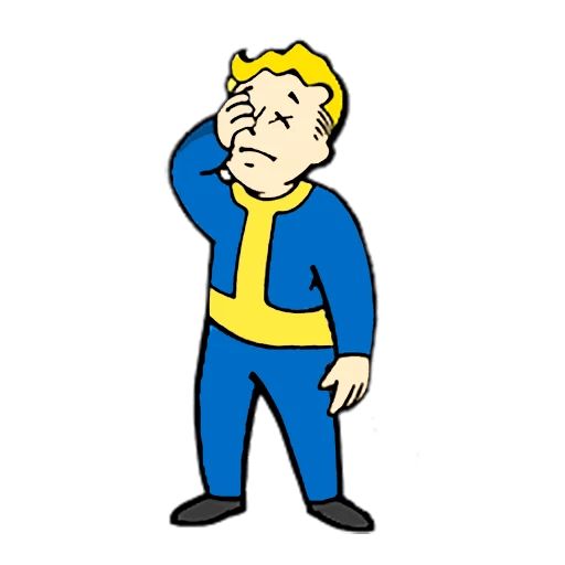 Vault boy sticker 47