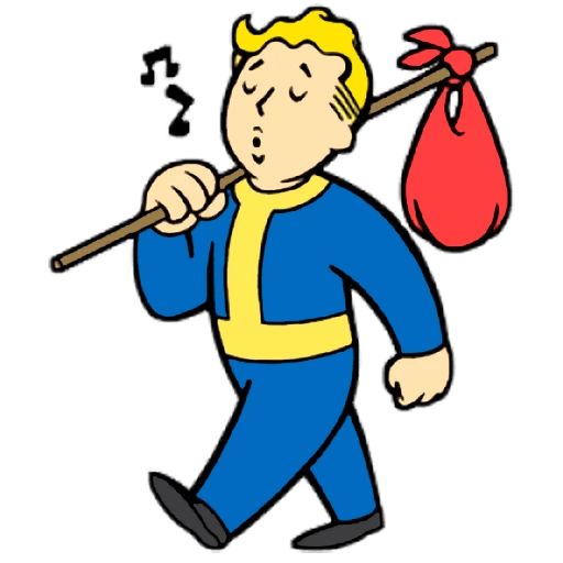 Vault boy sticker 6