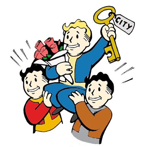 Vault boy sticker 8