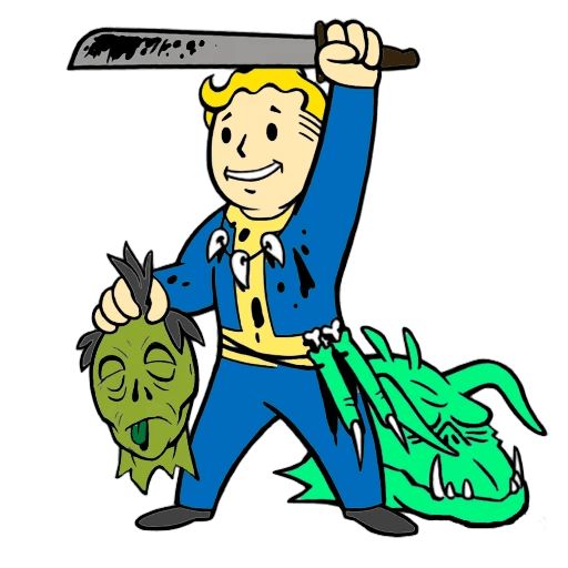 Vault boy sticker 10