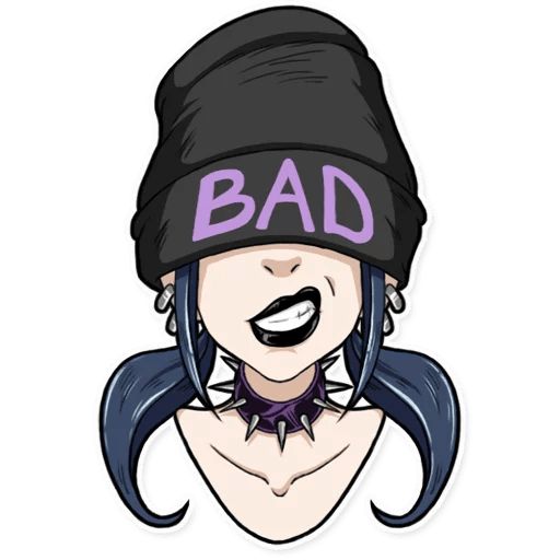 Bad Girl sticker 7
