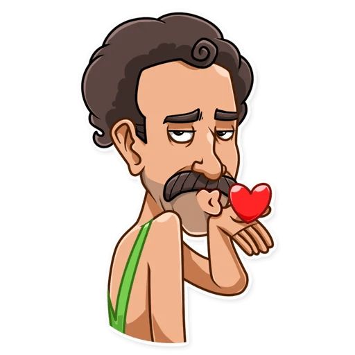 Borat Sagdiyev sticker 2