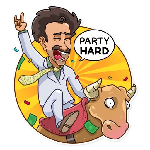 Borat Sagdiyev sticker 19