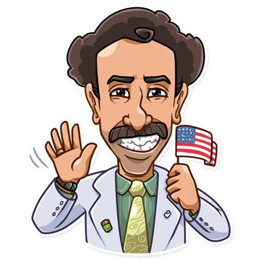 Borat Sagdiyev sticker 4