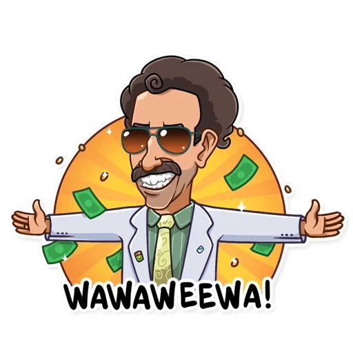 Borat Sagdiyev sticker 5