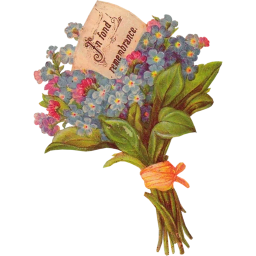 vintage postcard sticker 108