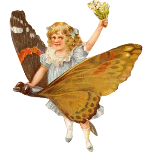 vintage postcard sticker 17