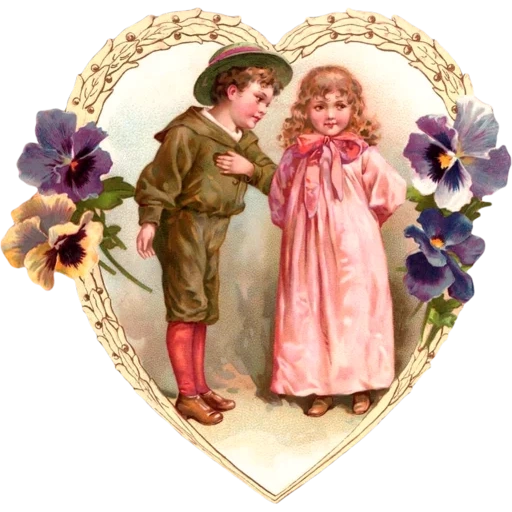 vintage postcard sticker 24