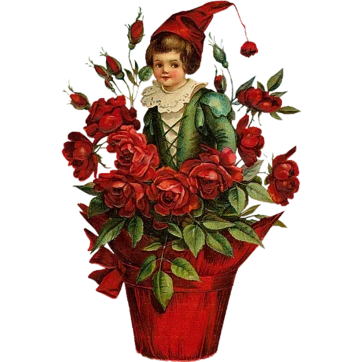 vintage postcard sticker 25