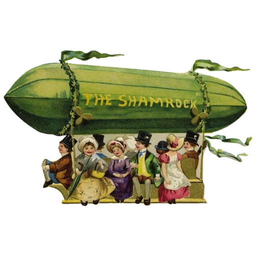 vintage postcard sticker 31