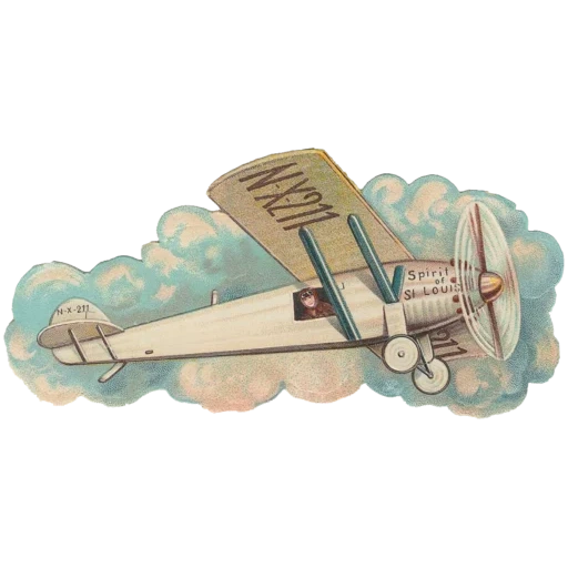 vintage postcard sticker 5