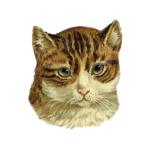 vintage postcard sticker 58