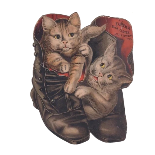 vintage postcard sticker 63