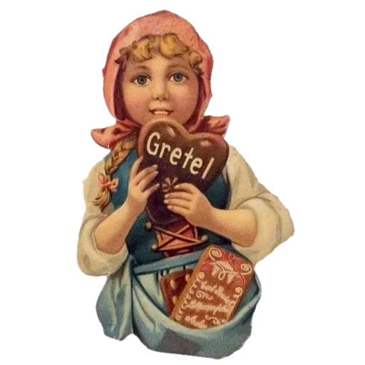 vintage postcard sticker 78