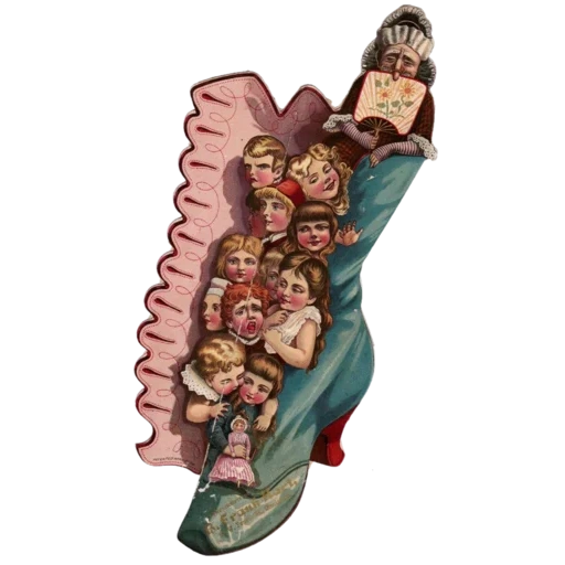 vintage postcard sticker 80