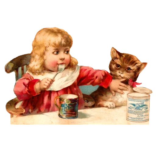 vintage postcard sticker 82