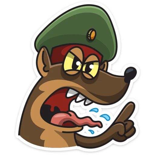 Сержант Пёс sticker 20