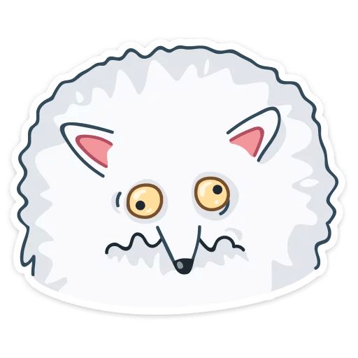 Пушок sticker 11