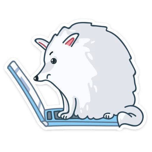 Пушок sticker 12