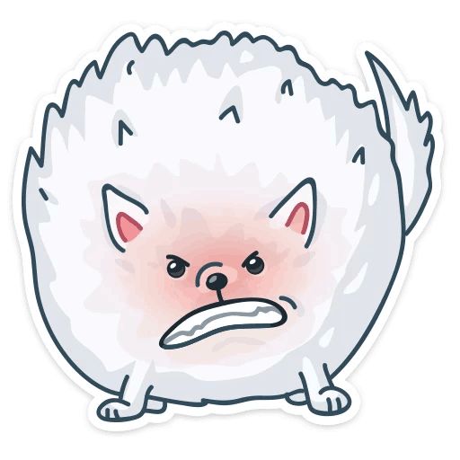 Пушок sticker 13