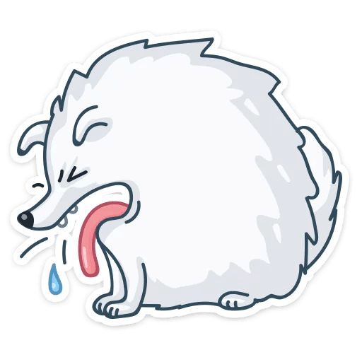 Пушок sticker 14