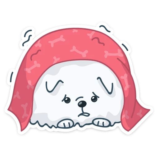 Пушок sticker 21