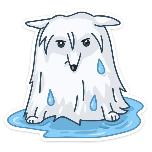 Пушок sticker 23