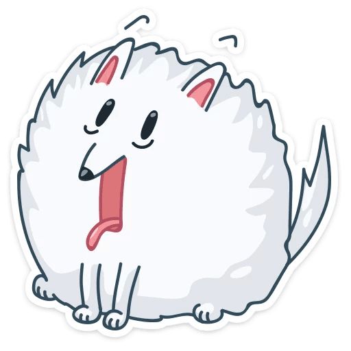 Пушок sticker 26