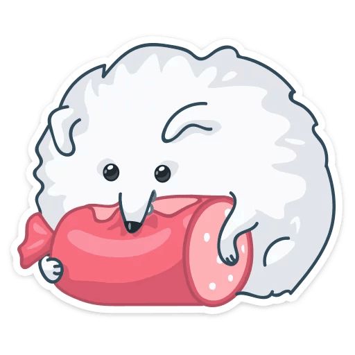 Пушок sticker 27