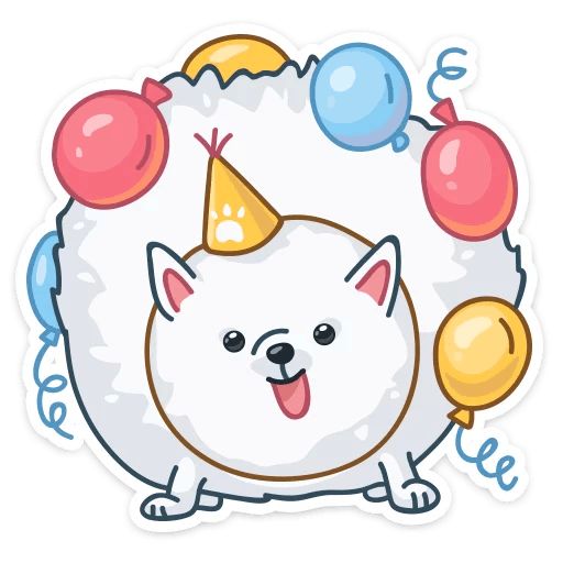 Пушок sticker 31