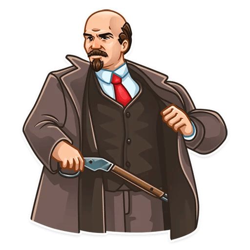 Lenin sticker 14