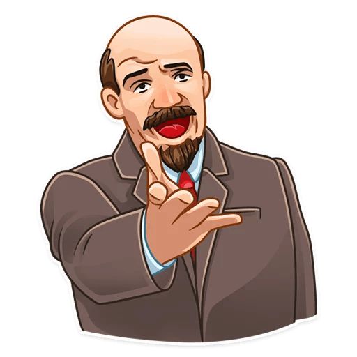 Lenin sticker 22