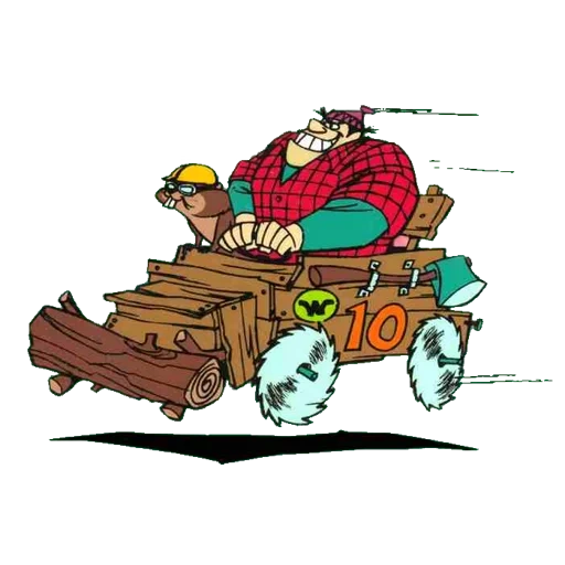 WackyRaces sticker 7