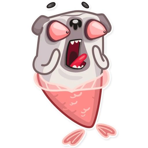 Water Pug sticker 14