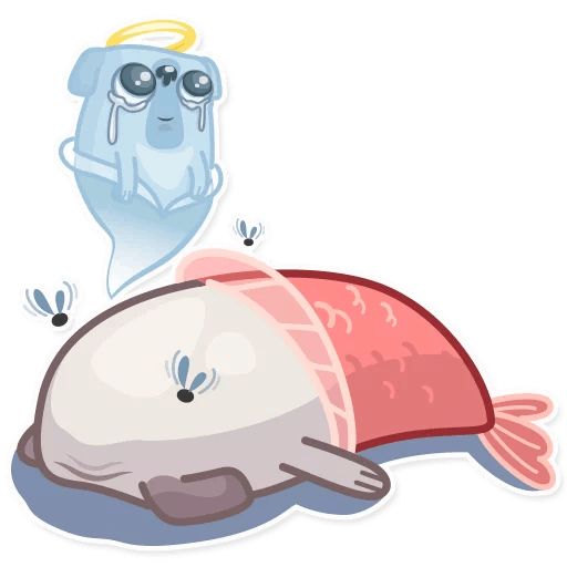 Water Pug sticker 15