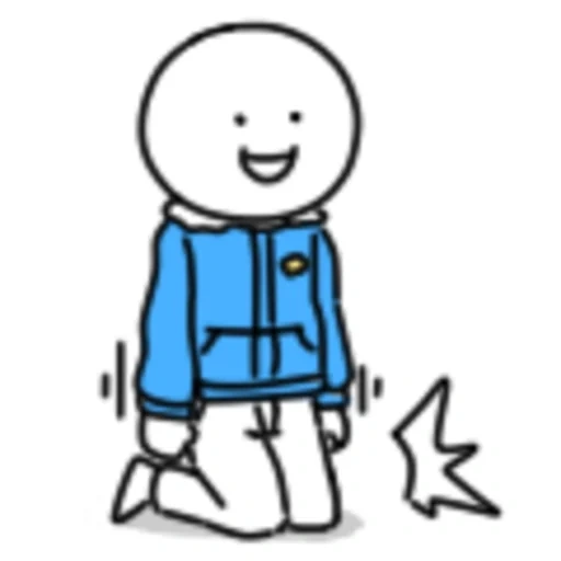 WeChat - Little Blue & His Friends sticker 16