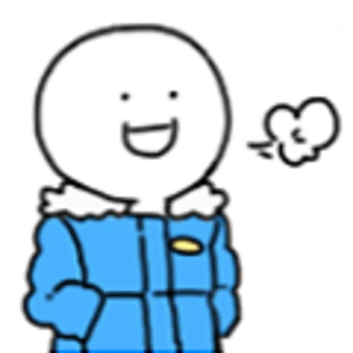 WeChat - Little Blue & His Friends sticker 19