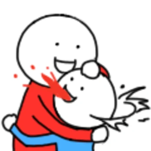 WeChat - Little Blue & His Friends sticker 4