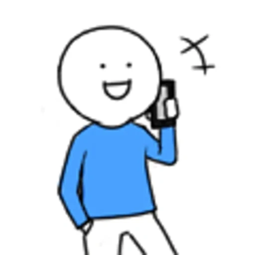 WeChat - Little Blue & His Friends sticker 55