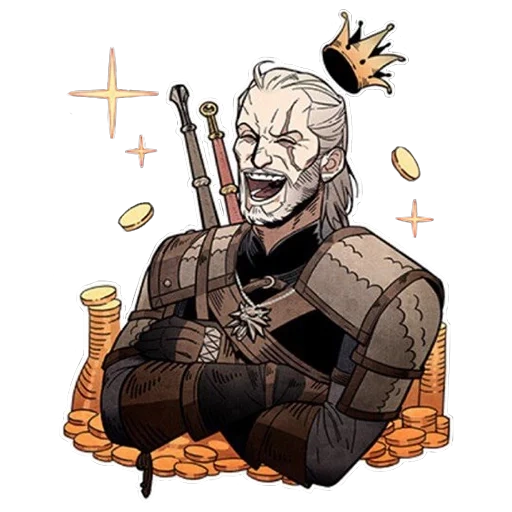 wiedźmin sticker 13