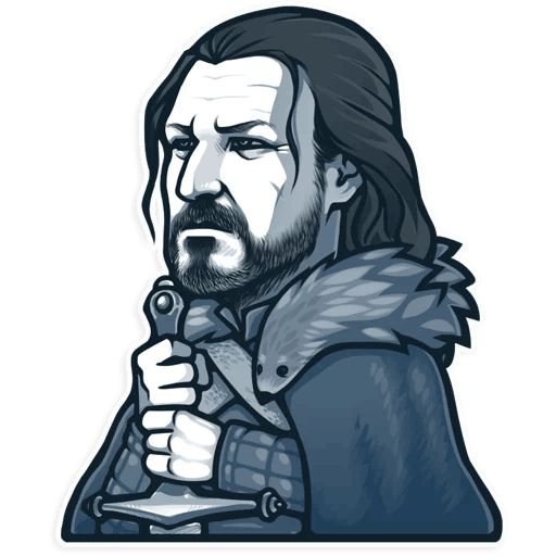 Winter Is Coming Telegram sticker pack