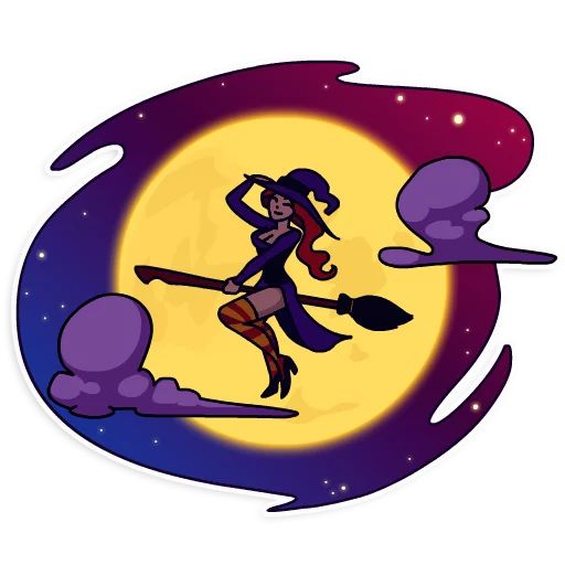Morgana the Witch sticker 13