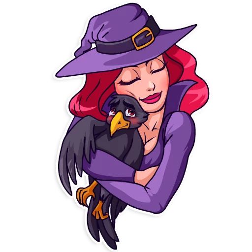 Morgana the Witch sticker 17