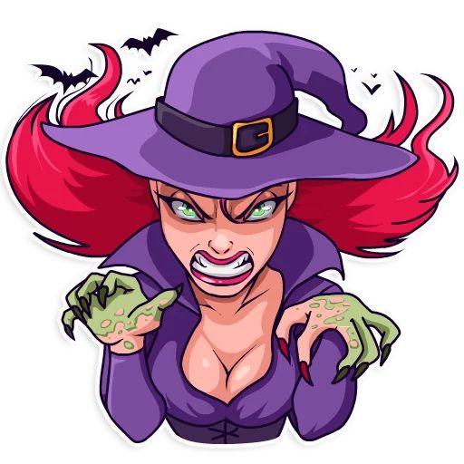 Morgana the Witch sticker 24