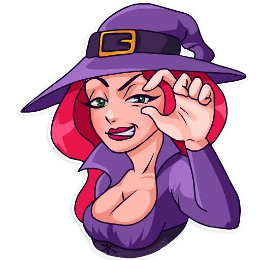 Morgana the Witch sticker 25