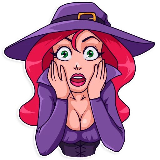 Morgana the Witch sticker 4