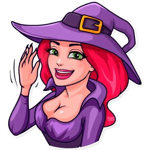 Morgana the Witch sticker 5