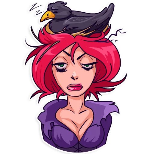 Morgana the Witch sticker 10