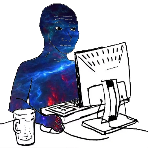 COSMO WOJAK sticker 11