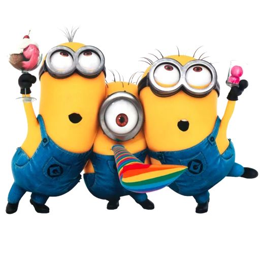 Миньоны sticker 5